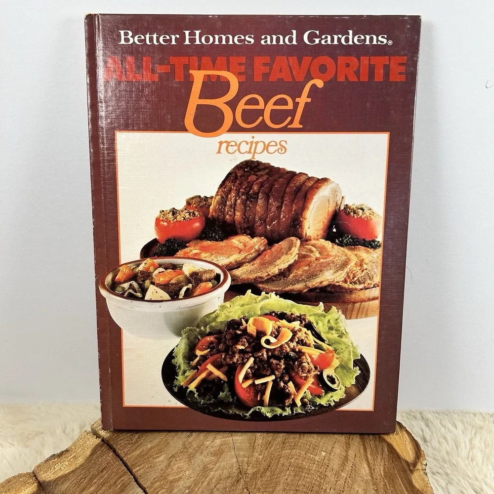 Vintage Better Homes & Gardens All Time Favorite Beef Recipes
